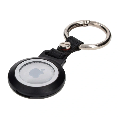 Etui Bizon Case Locator Waterproof do Apple AirTag czarne