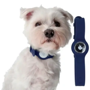 Hurtownia GSM - Etui Bizon Case Locator Pets do Apple AirTag modré - BIZ21 - {ean13} - Hurt