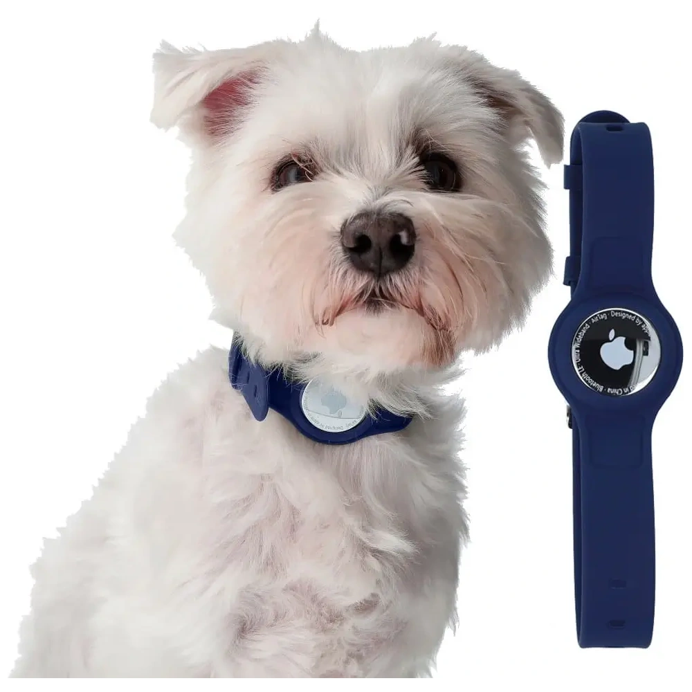 Hurtownia GSM - Bizon Case Locator Haustiere Apple AirTag marineblau - BIZ21 - {ean13} - Hurt