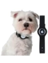 Etui Bizon Case Locator Pets do Apple AirTag czarne