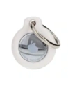 Bizon Case Locator Keychain Apple AirTag white