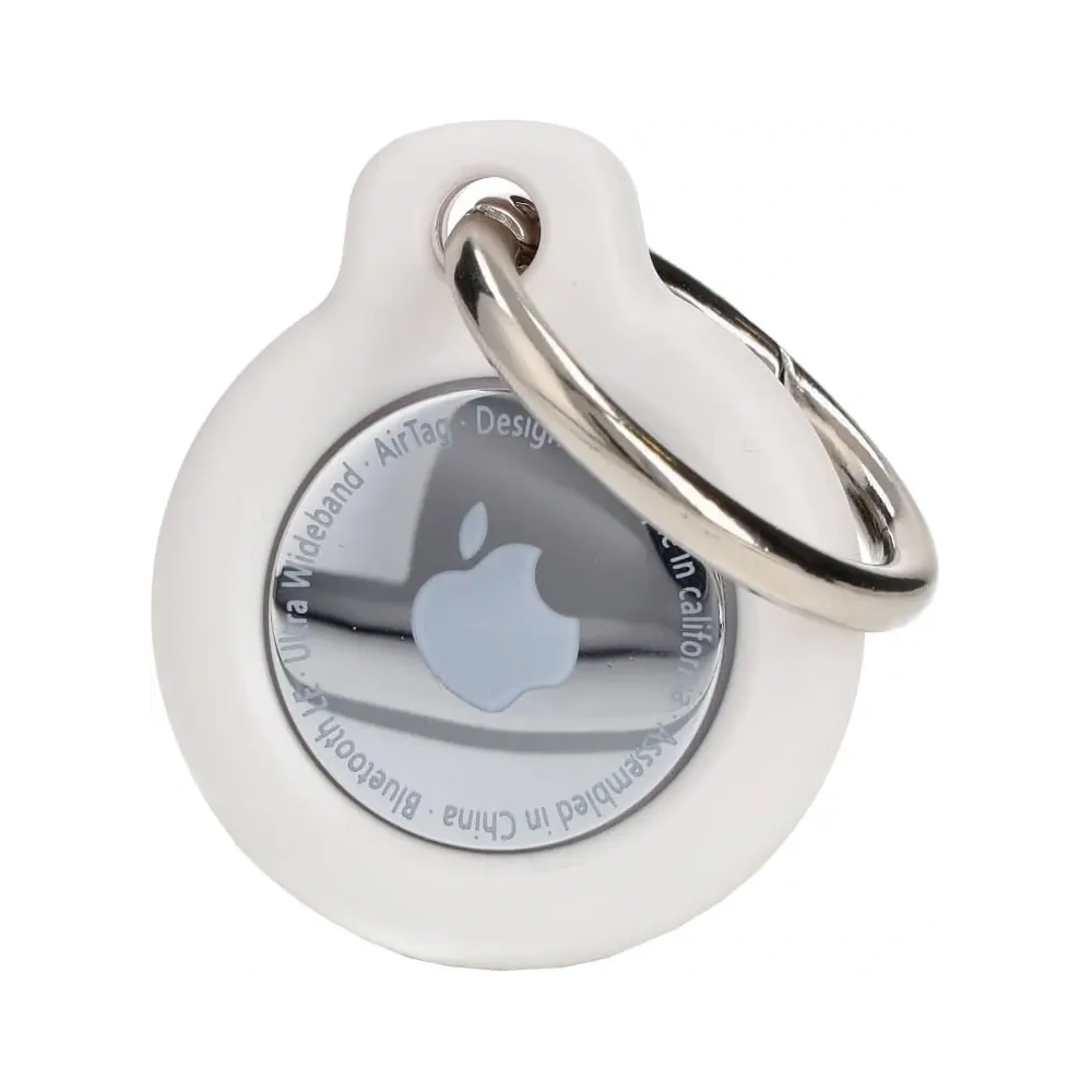 Hurtownia GSM - Bizon Case Locator Kulcstartó Apple AirTag fehér - BIZ27 - {ean13} - Hurt