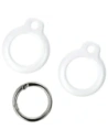 Wholesale Bizon Case Locator Keychain Apple AirTag white - BIZ27 - {ean13} - Hurt