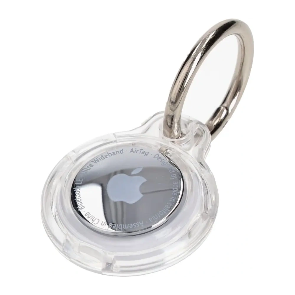 Wholesale Bizon Case Locator Keychain Apple AirTag clear - BIZ28 - {ean13} - Hurt