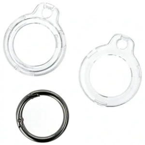 Wholesale Bizon Case Locator Keychain Apple AirTag clear - BIZ28 - {ean13} - Hurt