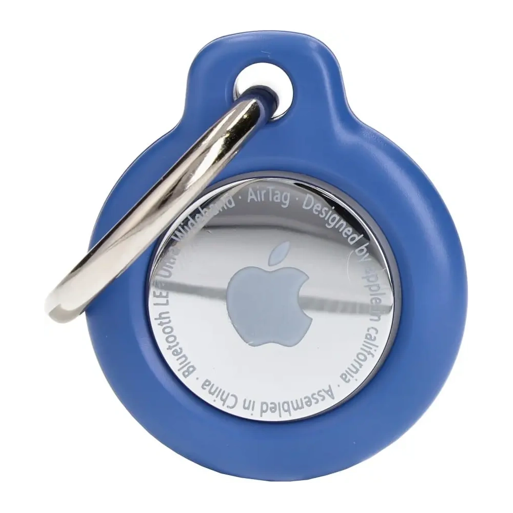Wholesale Bizon Case Locator Keychain Apple AirTag blue - BIZ29 - {ean13} - Hurt
