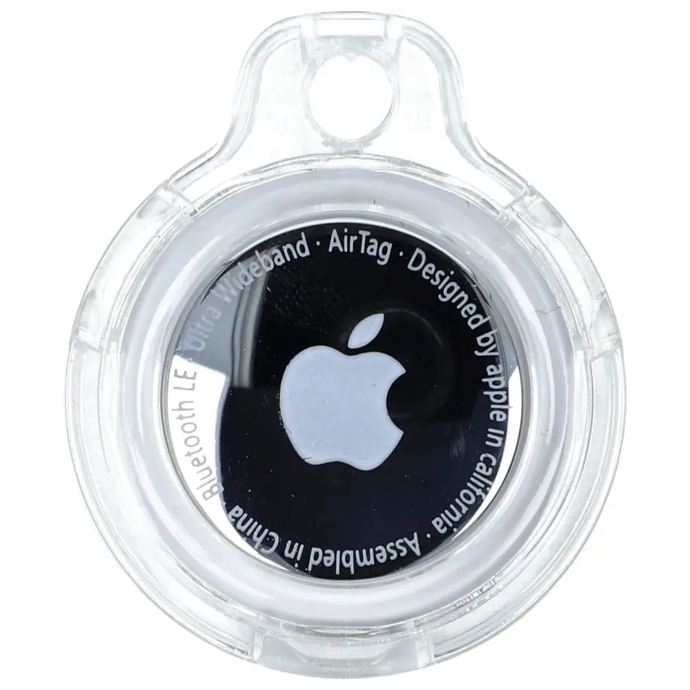 Wholesale Bizon Case Locator Keychain Apple AirTag clear - BIZ28 - {ean13} - Hurt