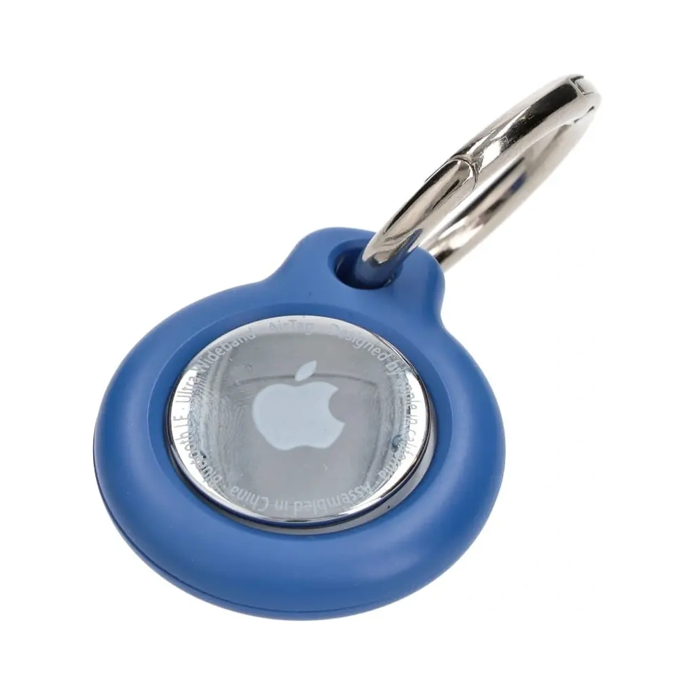 Wholesale Bizon Case Locator Keychain Apple AirTag blue - BIZ29 - {ean13} - Hurt