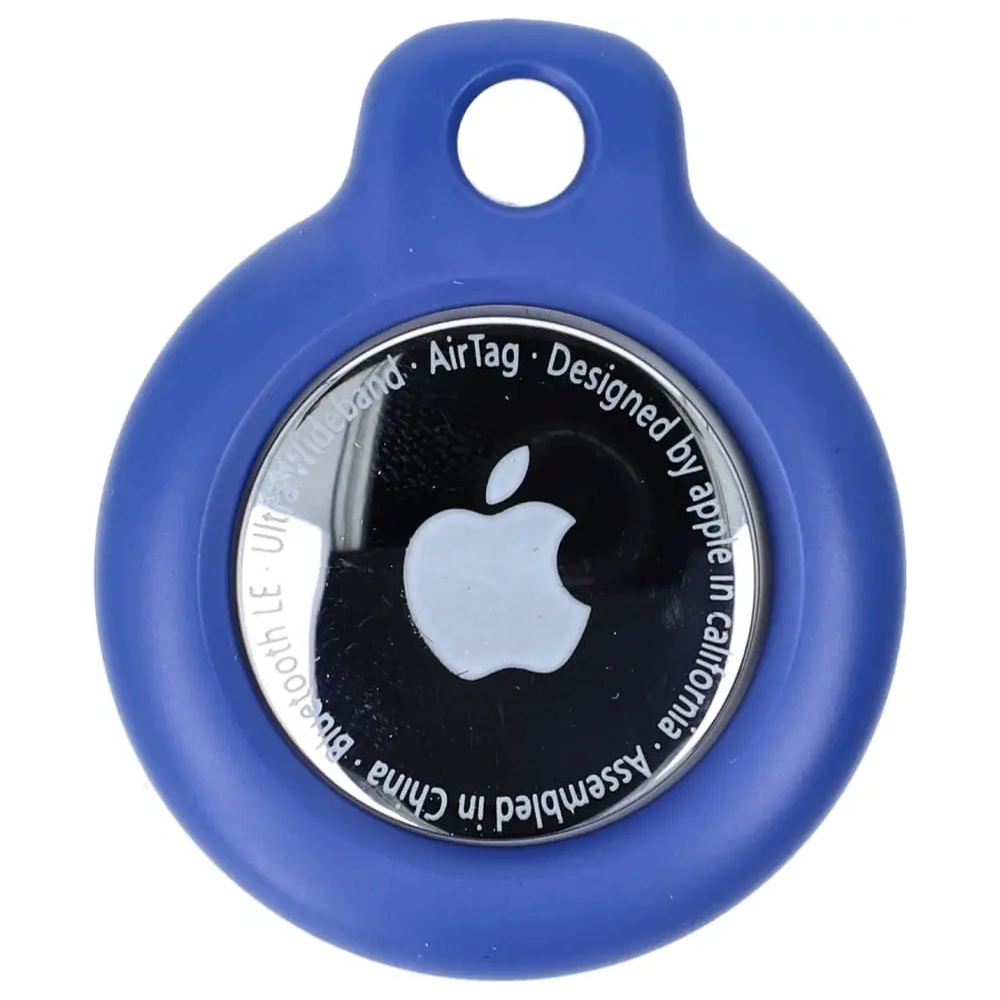 Wholesale Bizon Case Locator Keychain Apple AirTag blue - BIZ29 - {ean13} - Hurt