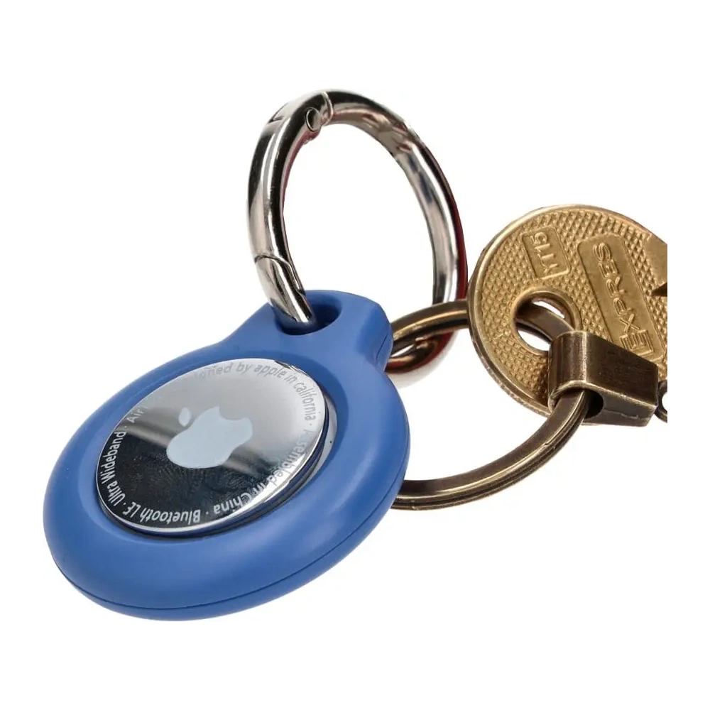 Wholesale Bizon Case Locator Keychain Apple AirTag blue - BIZ29 - {ean13} - Hurt