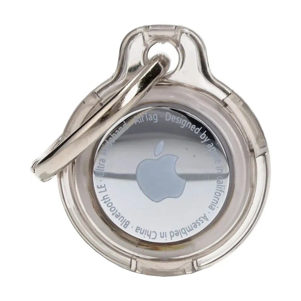 Wholesale Bizon Case Locator Keychain Apple AirTag clear-black - BIZ31 - {ean13} - Hurt