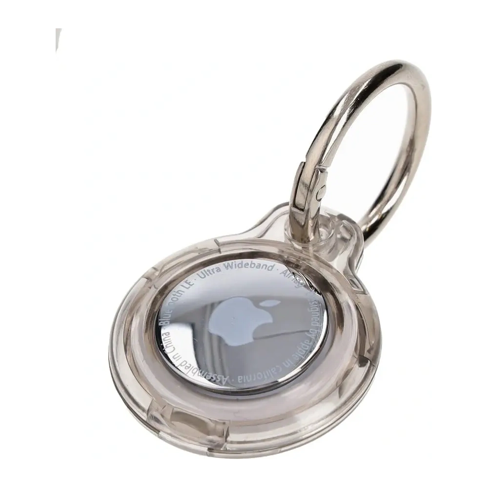 Wholesale Bizon Case Locator Keychain Apple AirTag clear-black - BIZ31 - {ean13} - Hurt