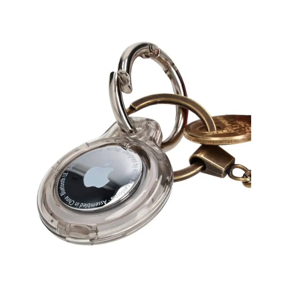 Wholesale Bizon Case Locator Keychain Apple AirTag clear-black - BIZ31 - {ean13} - Hurt