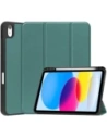 Etui Bizon Case Tab Lizard do Apple iPad 10 10.9 2022 tmavě zelené
