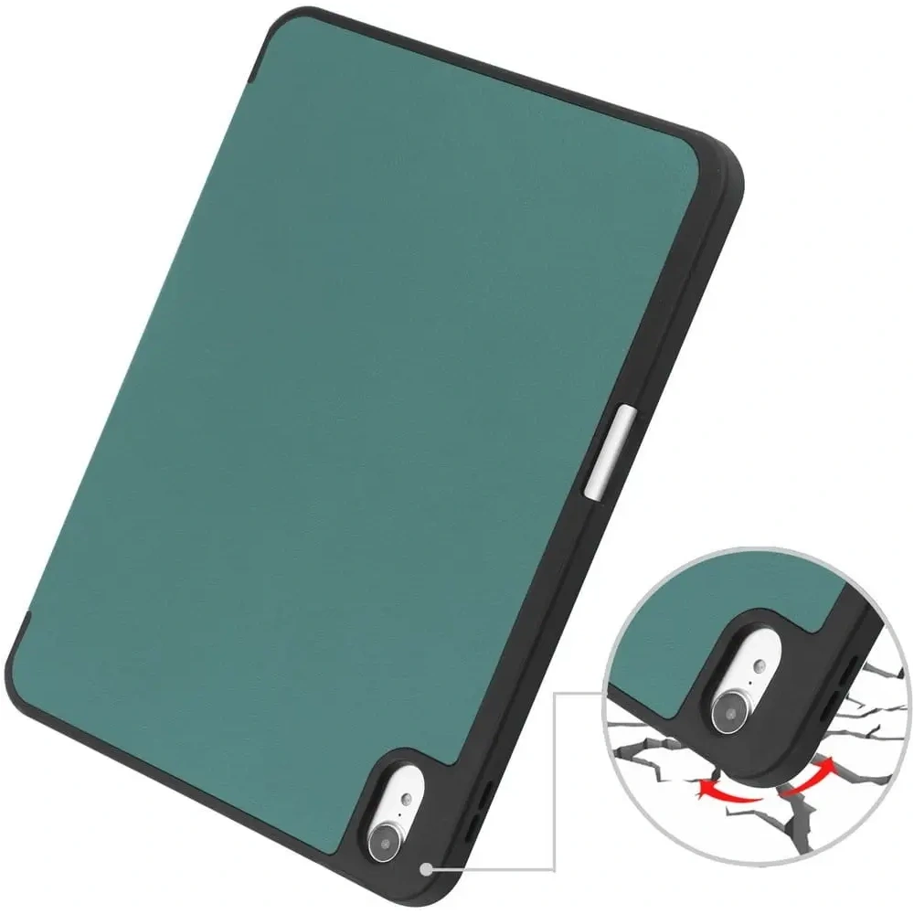 Hurtownia GSM - Etui Bizon Case Tab Lizard do Apple iPad 10 10.9 2022 tmavě zelené - BIZ32 - {ean13} - Hurt