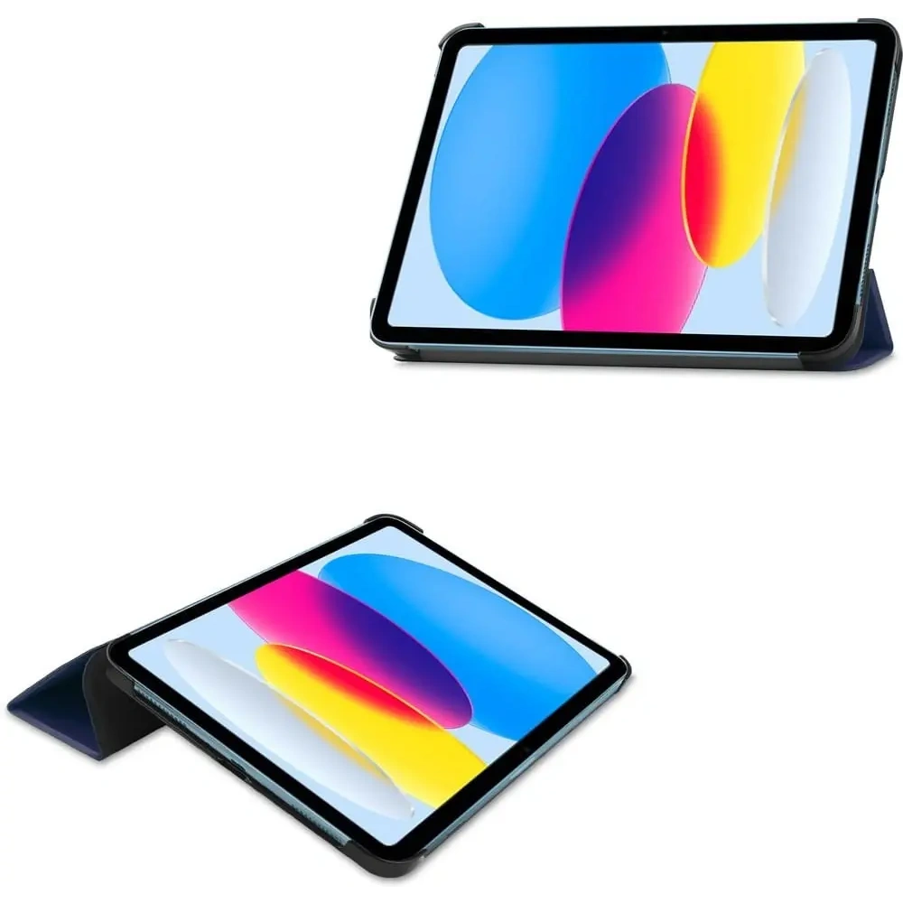 Hurtownia GSM - Etui Bizon Case Tab Croc do Apple iPad 10 10.9 2022 tmavě modré - BIZ33 - {ean13} - Hurt