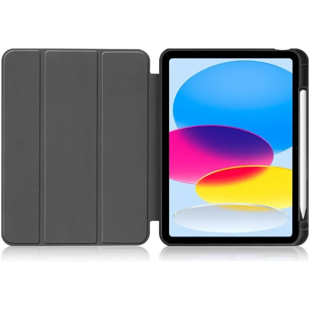 Hurtownia GSM - Etui Bizon Case Tab Lizard do Apple iPad 10 10.9 2022 tmavě zelené - BIZ32 - {ean13} - Hurt