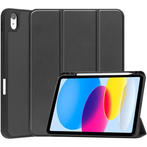 Etui Bizon Case Tab Lizard do Apple iPad 10 10.9 2022 czarne