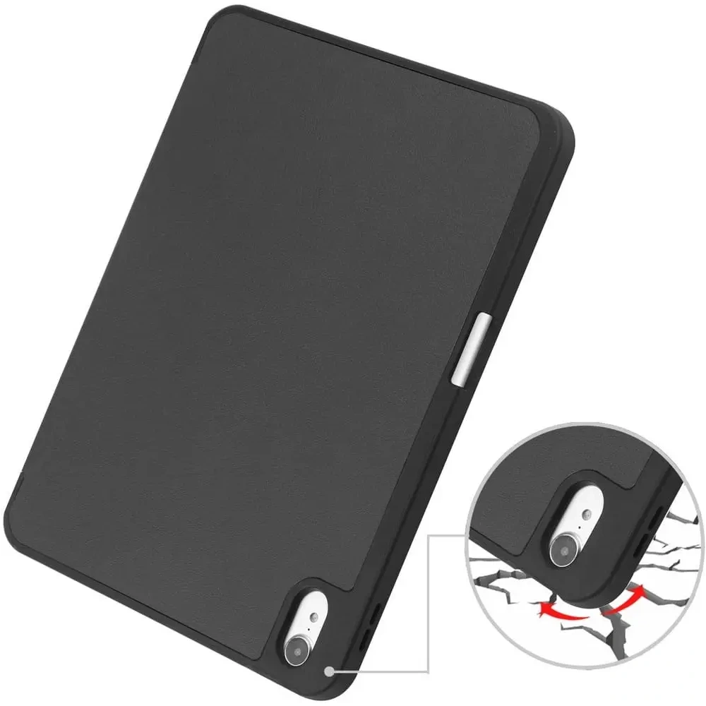 Hurtownia GSM - Etui Bizon Case Tab Lizard do Apple iPad 10 10.9 2022 czarne - BIZ35 - {ean13} - Hurt