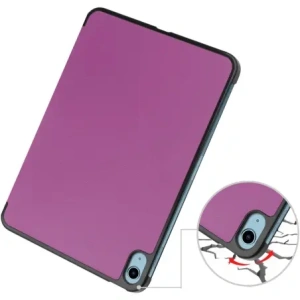 Hurtownia GSM - Bizon Case Tab Croc Apple iPad 10 10.9 2022 sötétlila - BIZ36 - {ean13} - Hurt