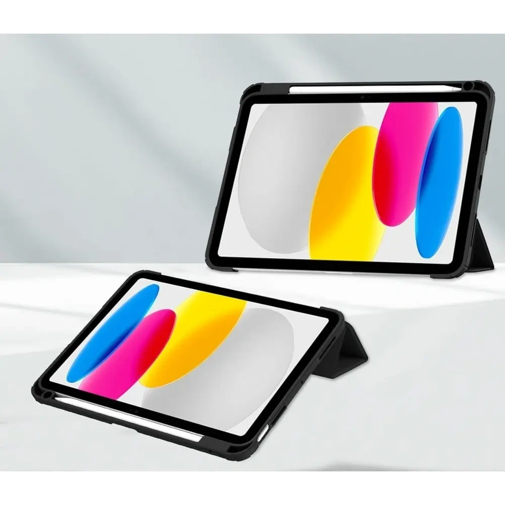 Wholesale Bizon Case Tab Clear Matt Apple iPad 10 10.9 2022 black - BIZ37 - {ean13} - Hurt