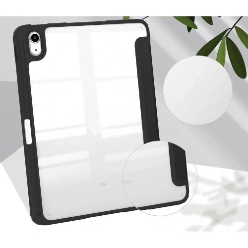 Etui Bizon Case Tab Clear Matt do Apple iPad 10 10.9 2022 czarne