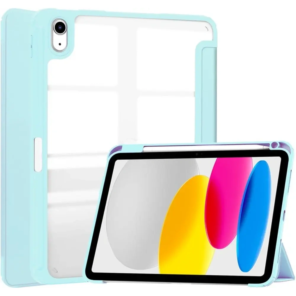 Hurtownia GSM - Etui Bizon Case Tab Clear Matt do Apple iPad 10 10.9 2022 modré - BIZ38 - {ean13} - Hurt