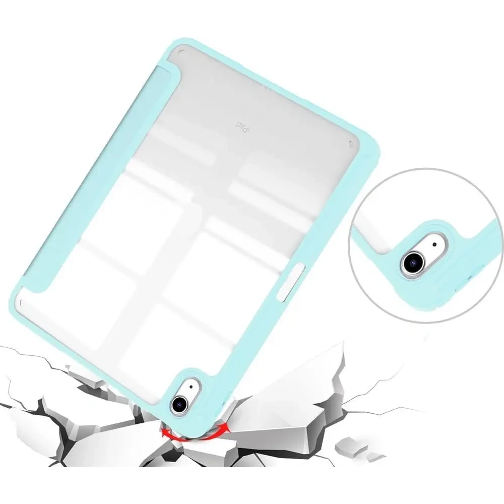 Hurtownia GSM - Etui Bizon Case Tab Clear Matt do Apple iPad 10 10.9 2022 błękitne - BIZ38 - {ean13} - Hurt