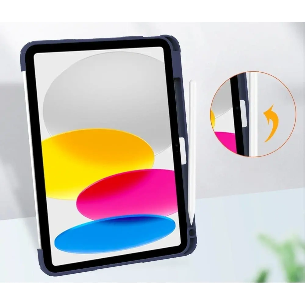 Wholesale Bizon Case Tab Clear Matt Apple iPad 10 10.9 2022 navy blue - BIZ39 - {ean13} - Hurt