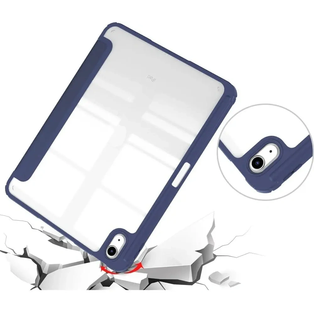 Hurtownia GSM - Etui Bizon Case Tab Clear Matt do Apple iPad 10 10.9 2022 tmavě modré - BIZ39 - {ean13} - Hurt