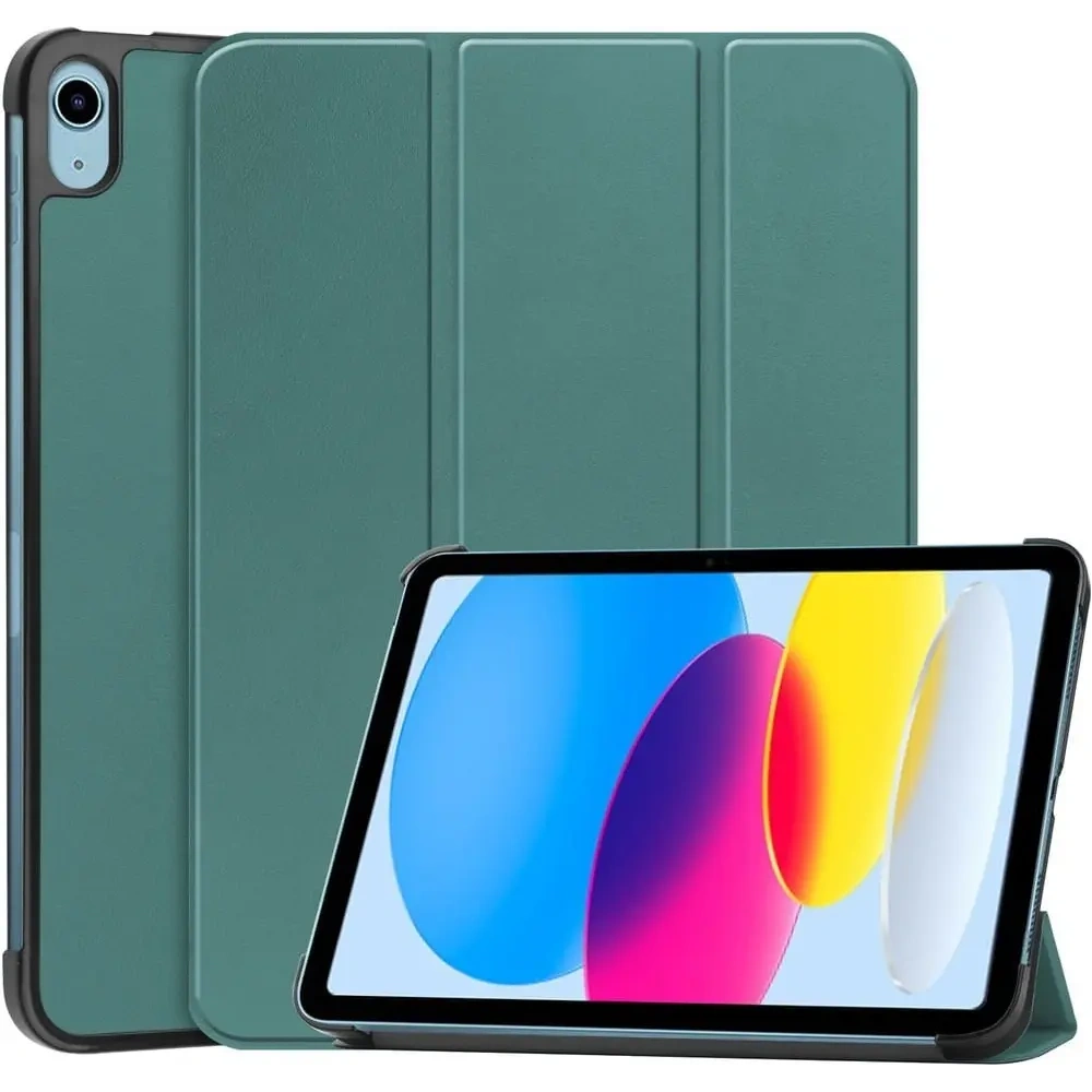 Hurtownia GSM - Etui Bizon Case Tab Croc do Apple iPad 10 10.9 2022 tmavě zelené - BIZ40 - {ean13} - Hurt