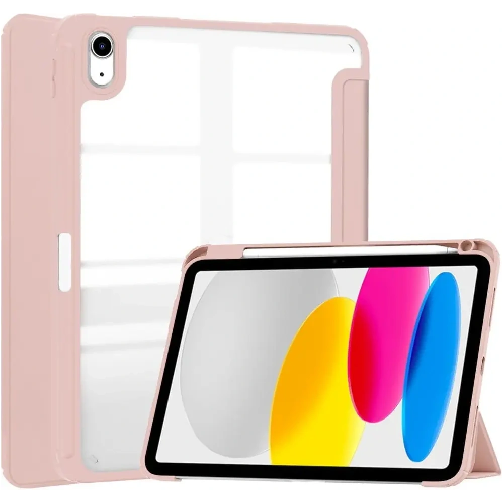 Hurtownia GSM - Etui Bizon Case Tab Clear Matt do Apple iPad 10 10.9 2022 růžovo-zlaté - BIZ41 - {ean13} - Hurt