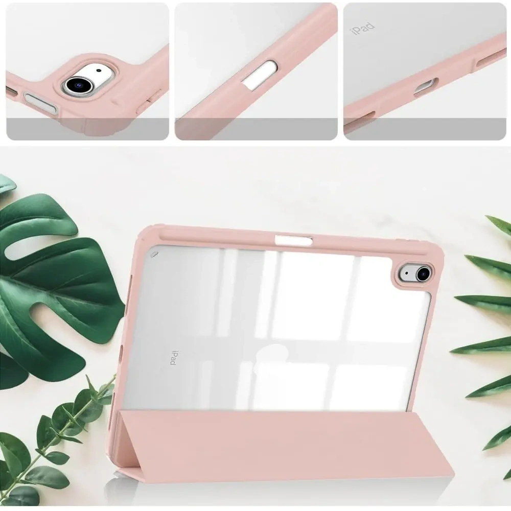 Hurtownia GSM - Etui Bizon Case Tab Clear Matt do Apple iPad 10 10.9 2022 růžovo-zlaté - BIZ41 - {ean13} - Hurt