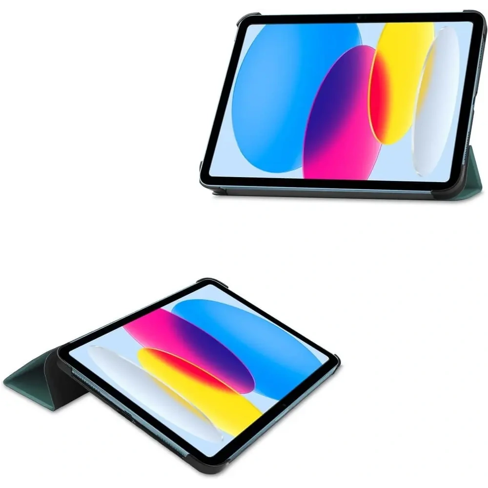 Hurtownia GSM - Etui Bizon Case Tab Croc do Apple iPad 10 10.9 2022 tmavě zelené - BIZ40 - {ean13} - Hurt