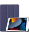 Bizon Case Tab Croc Apple iPad 9/8/7 10.2 2021/2020/2019 navy blau