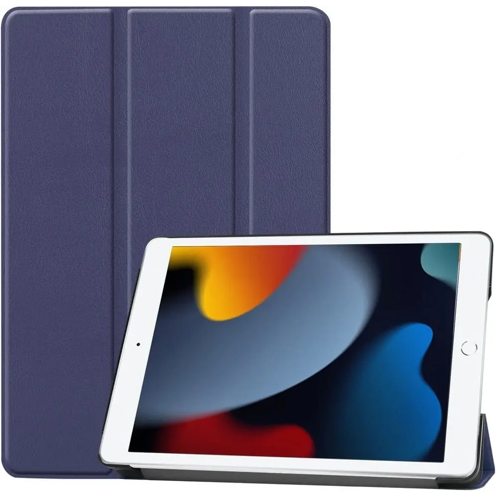Wholesale Bizon Case Tab Croc Apple iPad 9/8/7 10.2 2021/2020/2019 navy blue - BIZ42 - {ean13} - Hurt