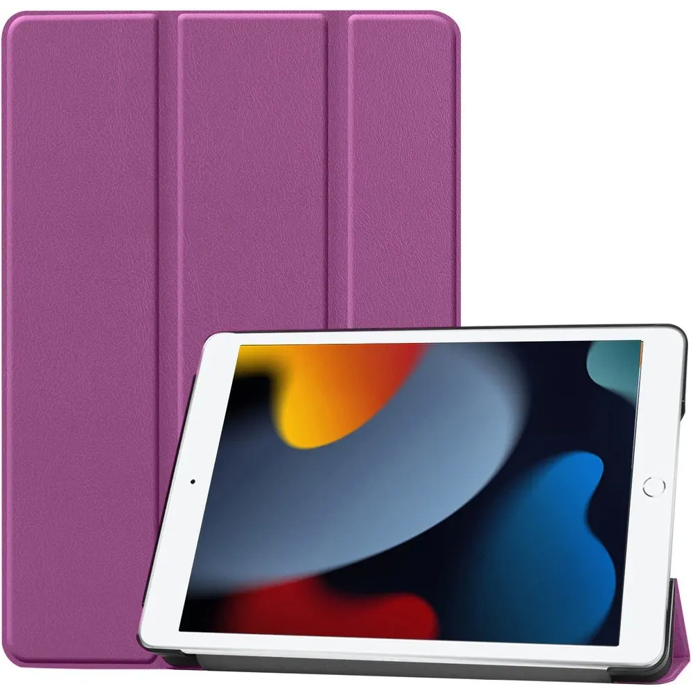 Hurtownia GSM - Bizon Case Tab Croc Apple iPad 9/8/7 10.2 2021/2020/2019 dunkel lila - BIZ45 - {ean13} - Hurt