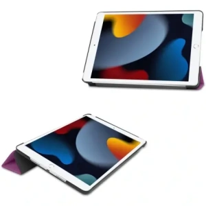 Hurtownia GSM - Bizon Case Tab Croc Apple iPad 9/8/7 10.2 2021/2020/2019 sötét lila - BIZ45 - {ean13} - Hurt