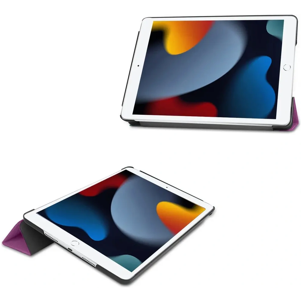 Hurtownia GSM - Bizon Case Tab Croc Apple iPad 9/8/7 10.2 2021/2020/2019 dunkel lila - BIZ45 - {ean13} - Hurt
