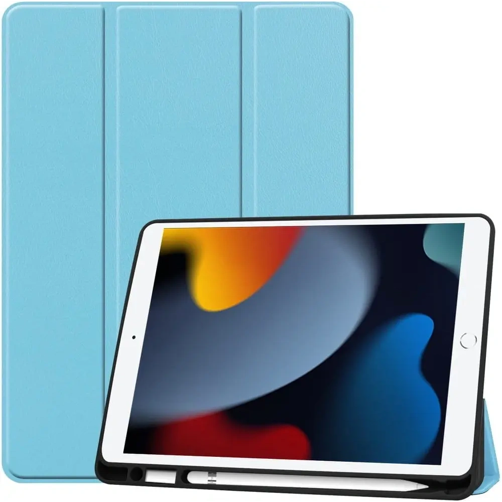 Hurtownia GSM - Bizon Case Tab Lizard Apple iPad 9/8/7 10.2 2021/2020/2019 albastru - BIZ47 - {ean13} - Hurt