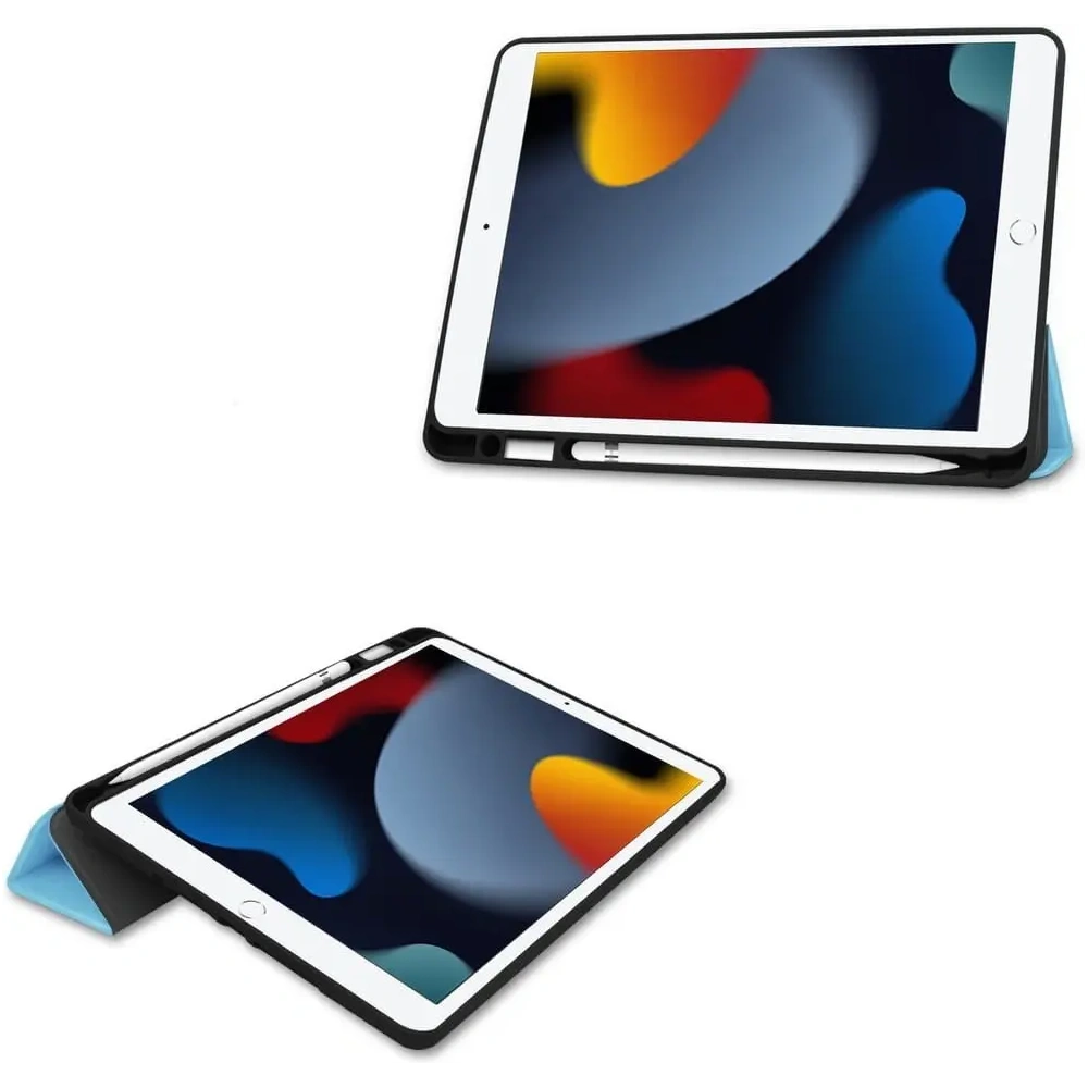 Hurtownia GSM - Bizon Case Tab Lizard Apple iPad 9/8/7 10.2 2021/2020/2019 albastru - BIZ47 - {ean13} - Hurt
