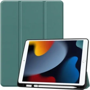 Hurtownia GSM - Bizon Case Tab Lizard Apple iPad 9/8/7 10.2 2021/2020/2019 sötétzöld - BIZ48 - {ean13} - Hurt
