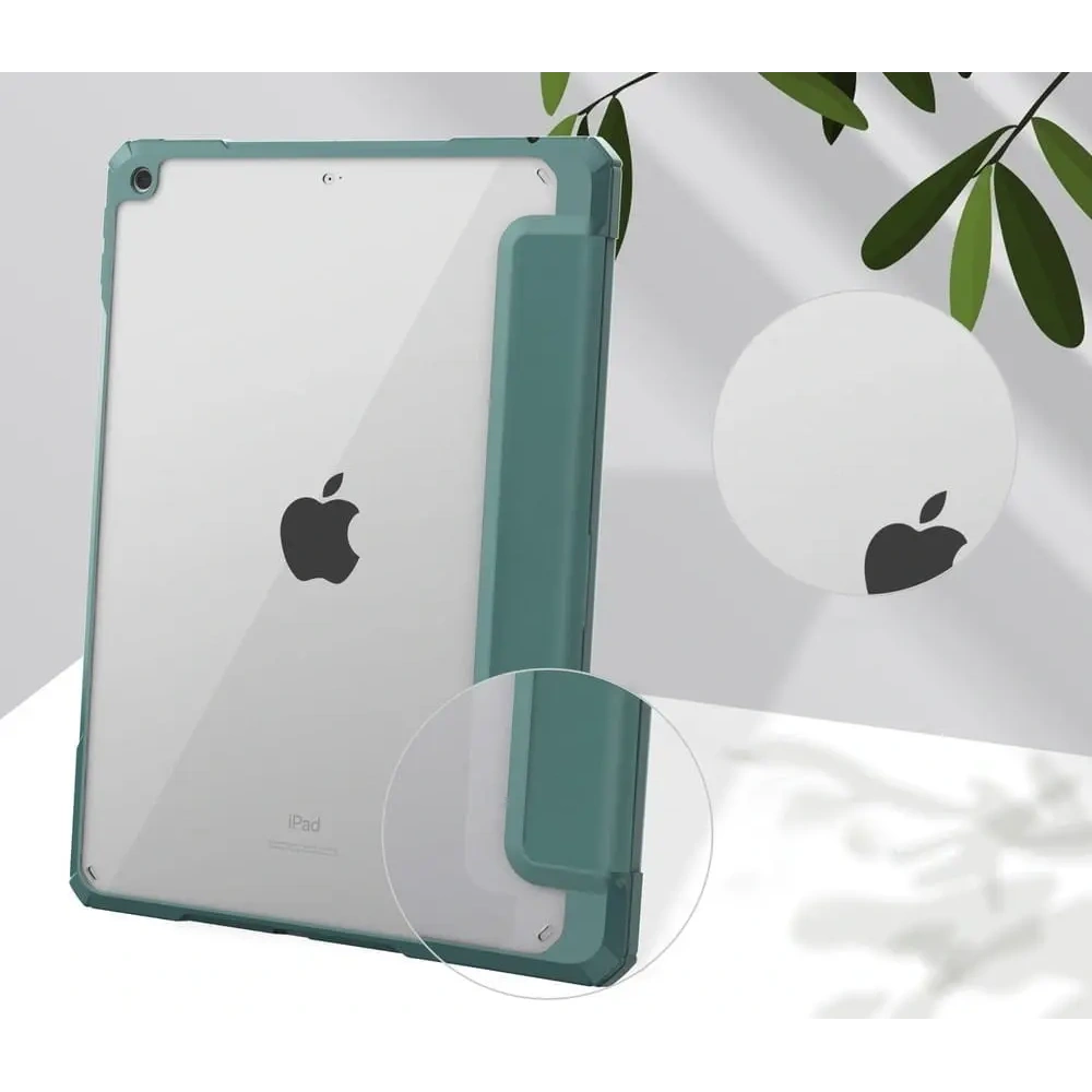 Hurtownia GSM - Bizon Case Tab Clear Matt Apple iPad 9/8/7 10.2 2021/2020/2019 dunkelgrün - BIZ49 - {ean13} - Hurt