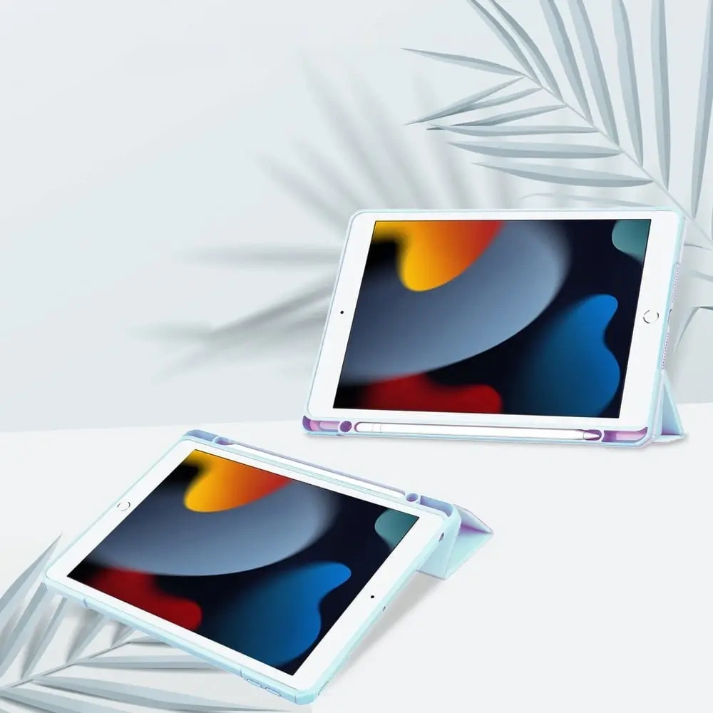 Wholesale Bizon Case Tab Clear Matt Apple iPad 9/8/7 10.2 2021/2020/2019 blue - BIZ50 - {ean13} - Hurt