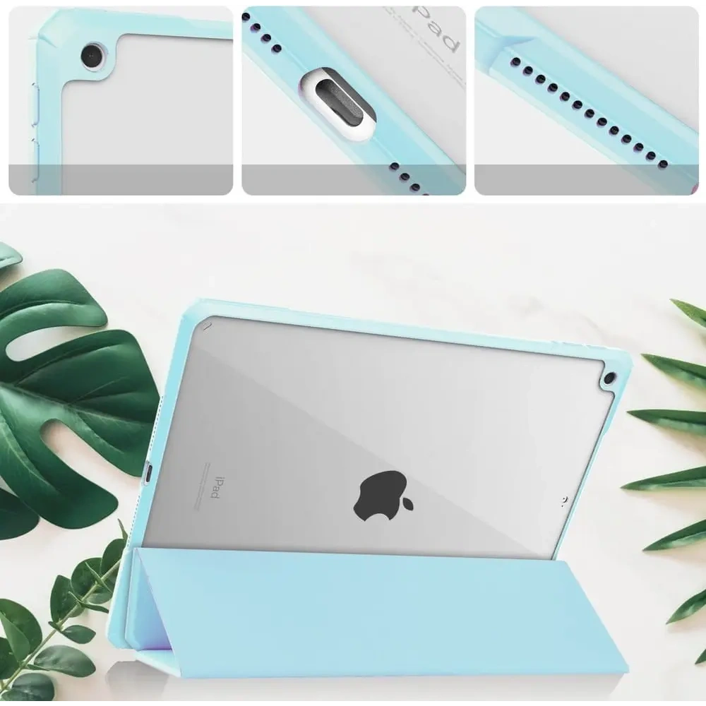 Hurtownia GSM - Bizon Case Tab Clear Matt Apple iPad 9/8/7 10.2 2021/2020/2019 kék - BIZ50 - {ean13} - Hurt