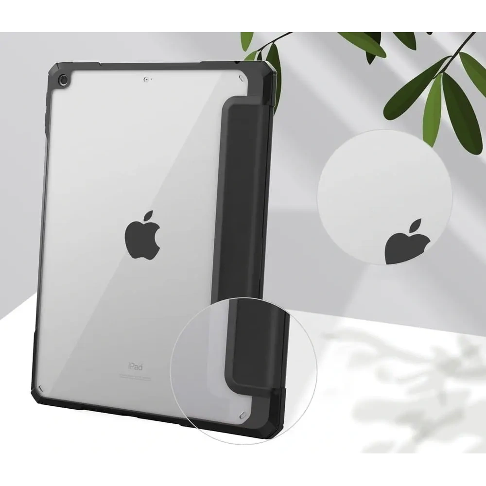 Hurtownia GSM - Caz Bizon Tab Clear Matt Apple iPad 9/8/7 10.2 2021/2020/2019 negru - BIZ51 - {ean13} - Hurt