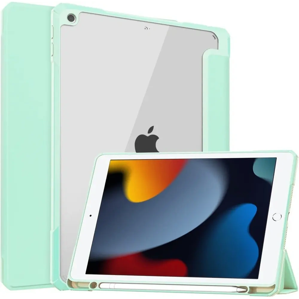 Hurtownia GSM - Bizon Case Tab Clear Matt Apple iPad 9/8/7 10.2 2021/2020/2019 menta - BIZ53 - {ean13} - Hurt