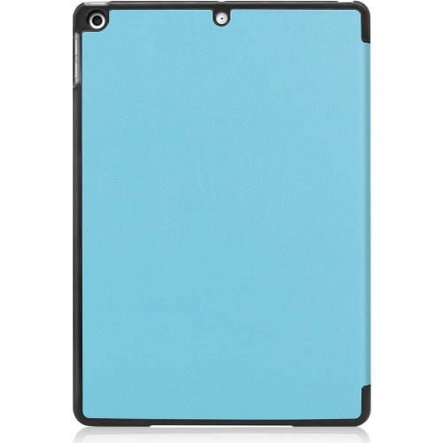 Etui Bizon Case Tab Croc do Apple iPad 9/8/7 10.2 2021/2020/2019 błękitne