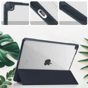 Hurtownia GSM - Bizon Case Tab Clear Matt Apple iPad 9/8/7 10.2 2021/2020/2019 sötétkék - BIZ54 - {ean13} - Hurt