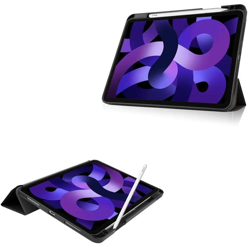 Hurtownia GSM - Bizon Case Tab Lizard Apple iPad Air 5 / Air 4 schwarz - BIZ56 - {ean13} - Hurt
